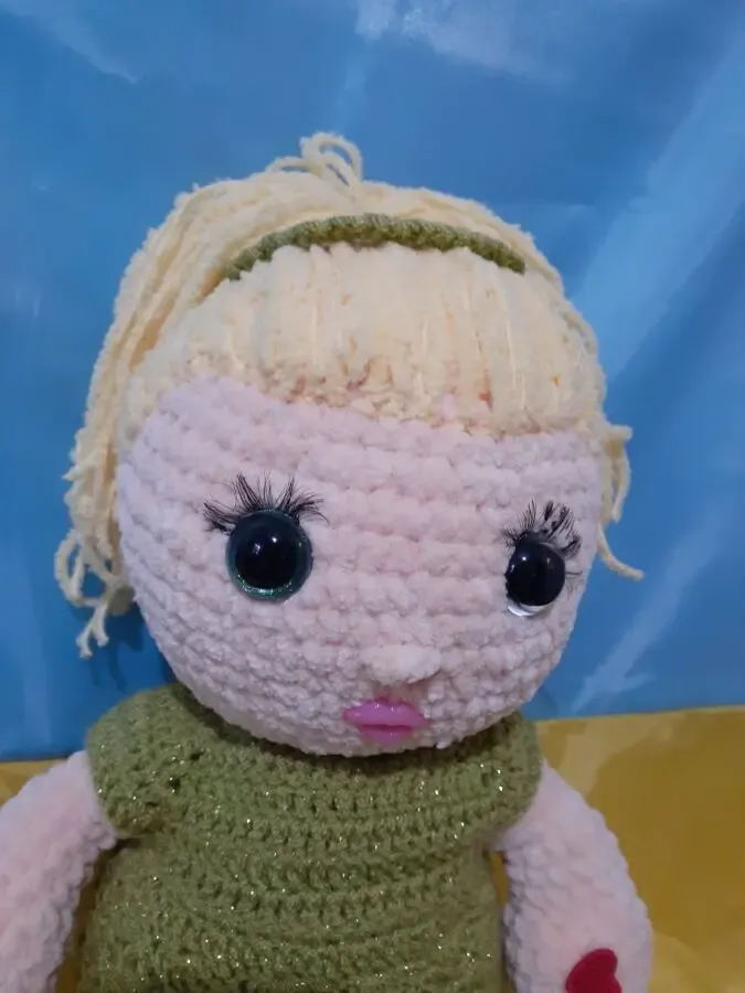 Плюшева лялечка амігурумі - Весняний Ангел. 3