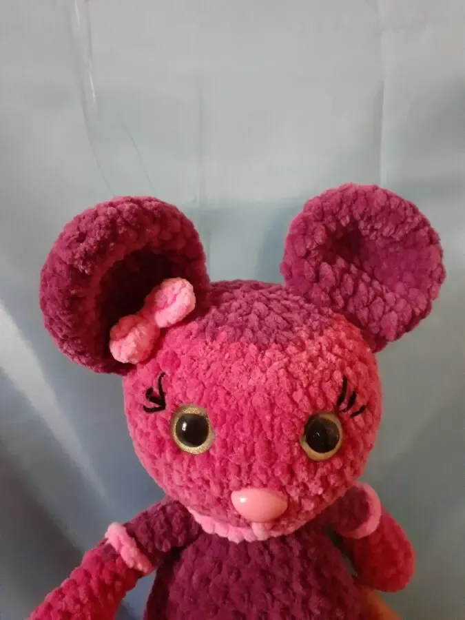 Мягкая игрушка Мышонок ручной работы. 2