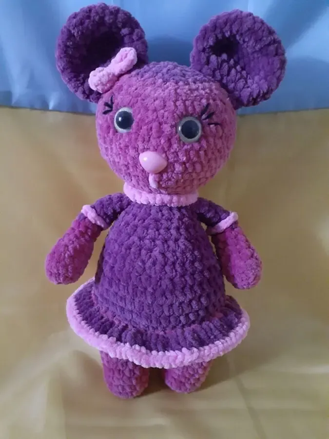 Мягкая игрушка Мышонок ручной работы.