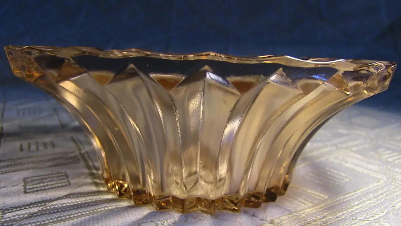 Ваза конфетница цветное стекло, cccp (10 фото) 6