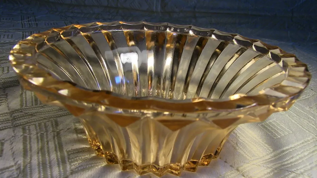 Ваза конфетница цветное стекло, cccp (10 фото) 8