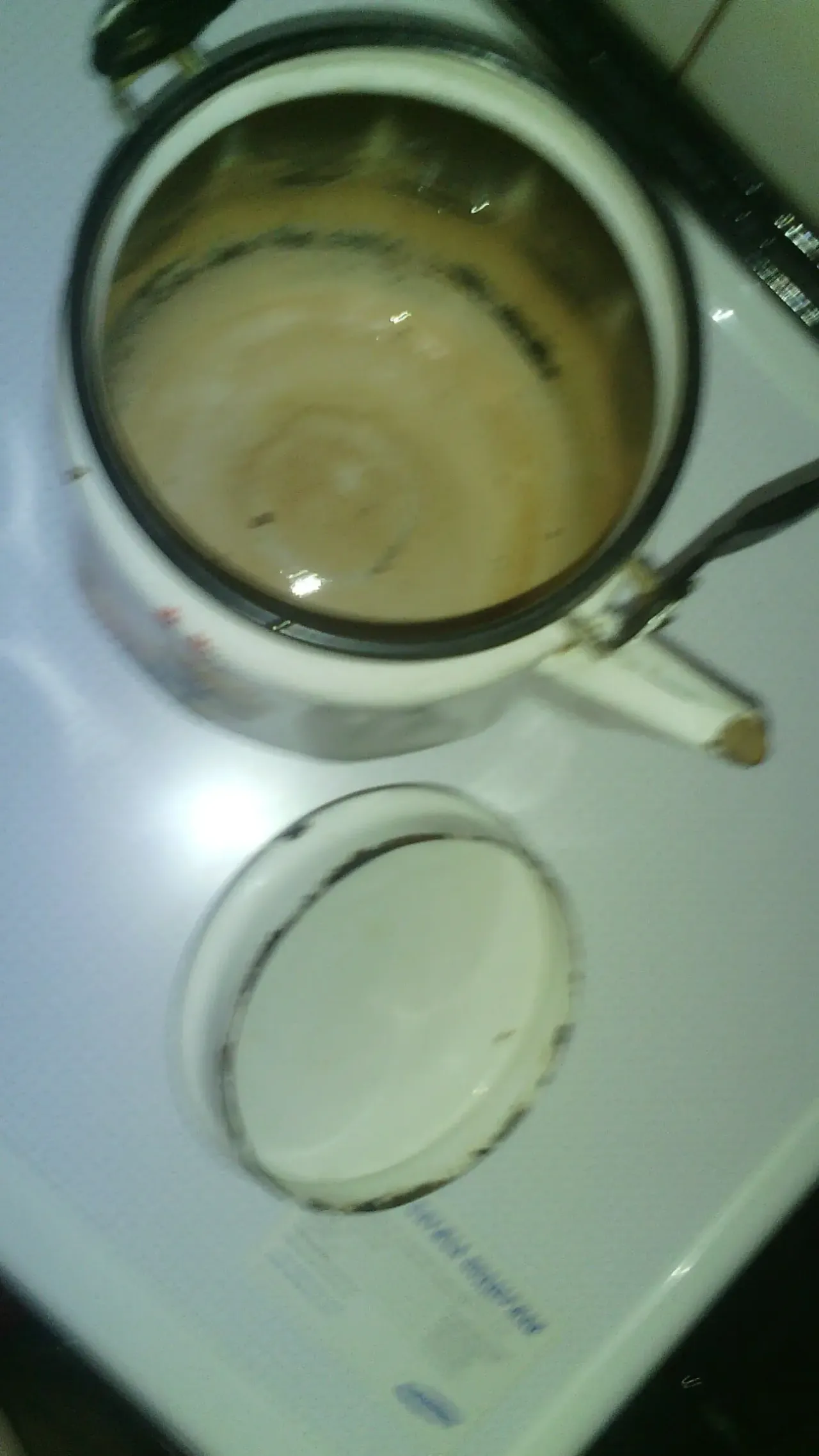 Чайник эмалированный СССР. 8