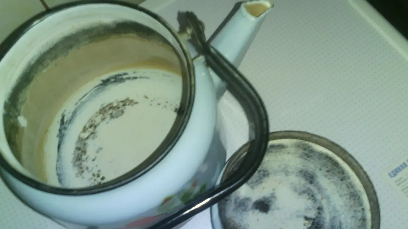 Чайник эмалированный СССР. 4