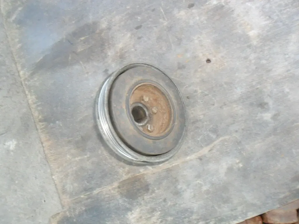 Шкив коленвала Mazda F801-11-371F, Мазда 626 GC/GD, 2.0 FE, 8v 5