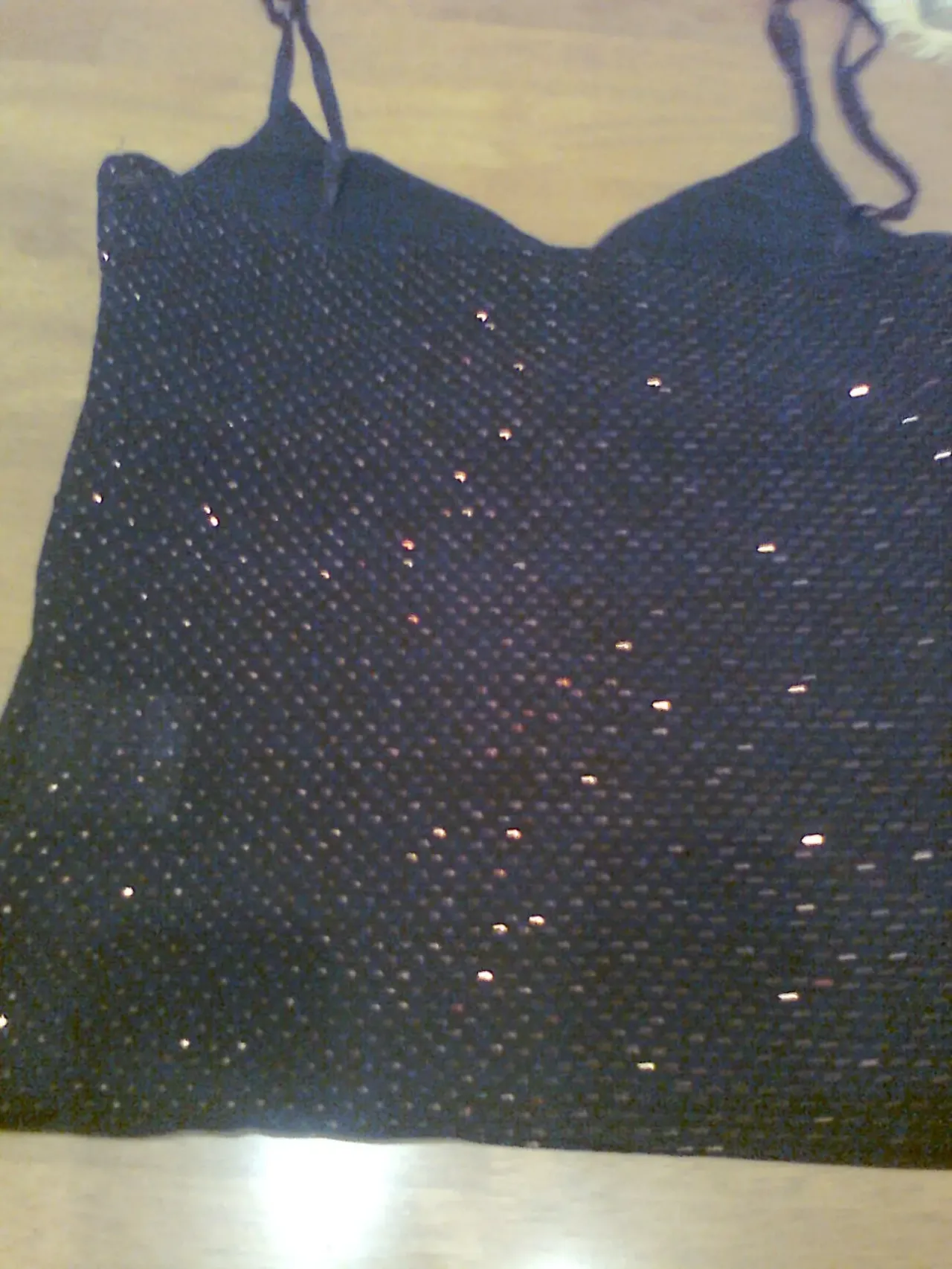 Красивая майка с золотистым блеском  .Италия. р.44-46 7