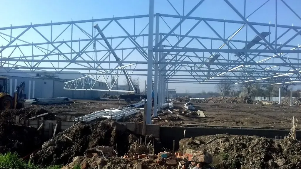 Быстровозводимые конструкции накрытие ПВХ, сэндвич, профнастил 2