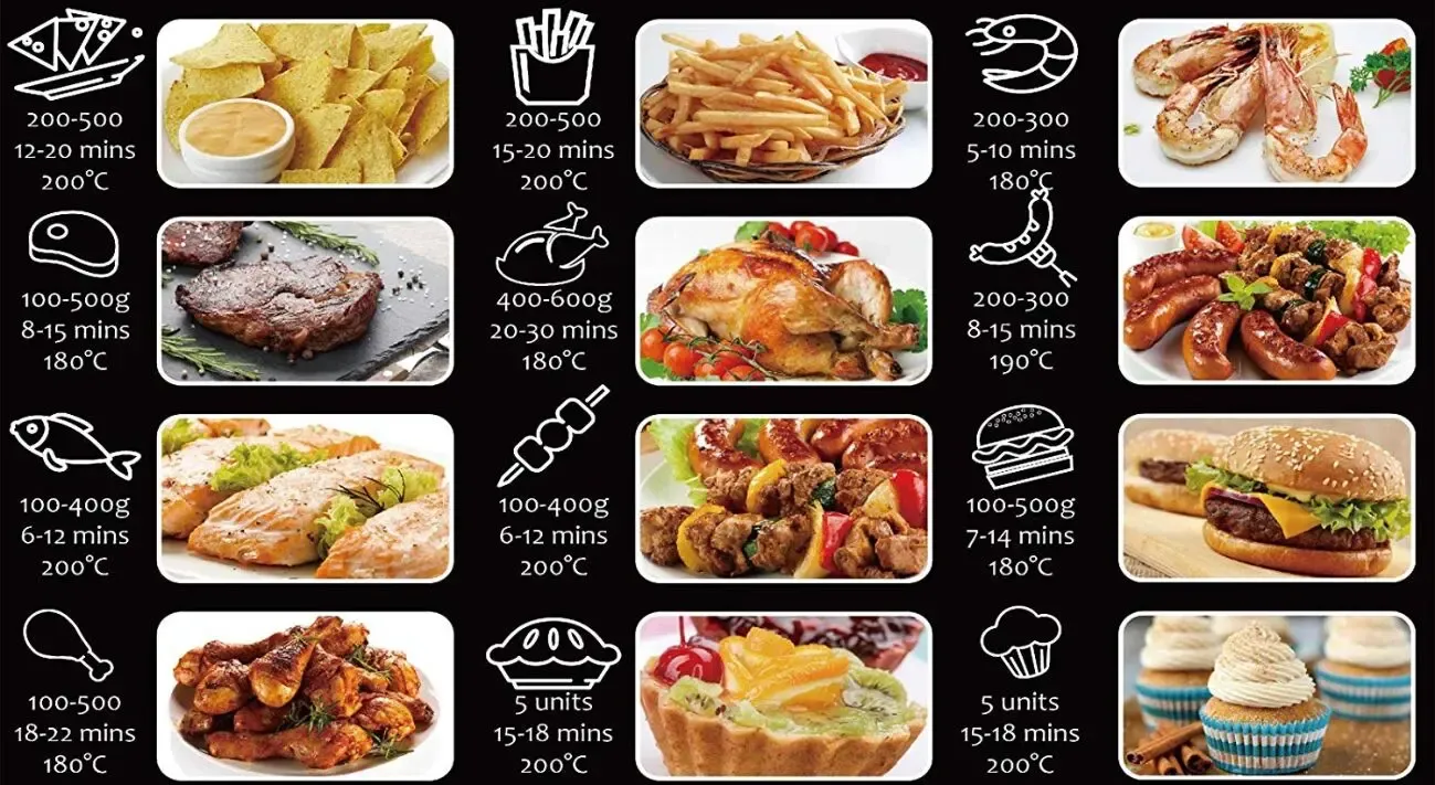 Аэрофритюрница DMS HF-6E XXL Air Fryer Germany 8