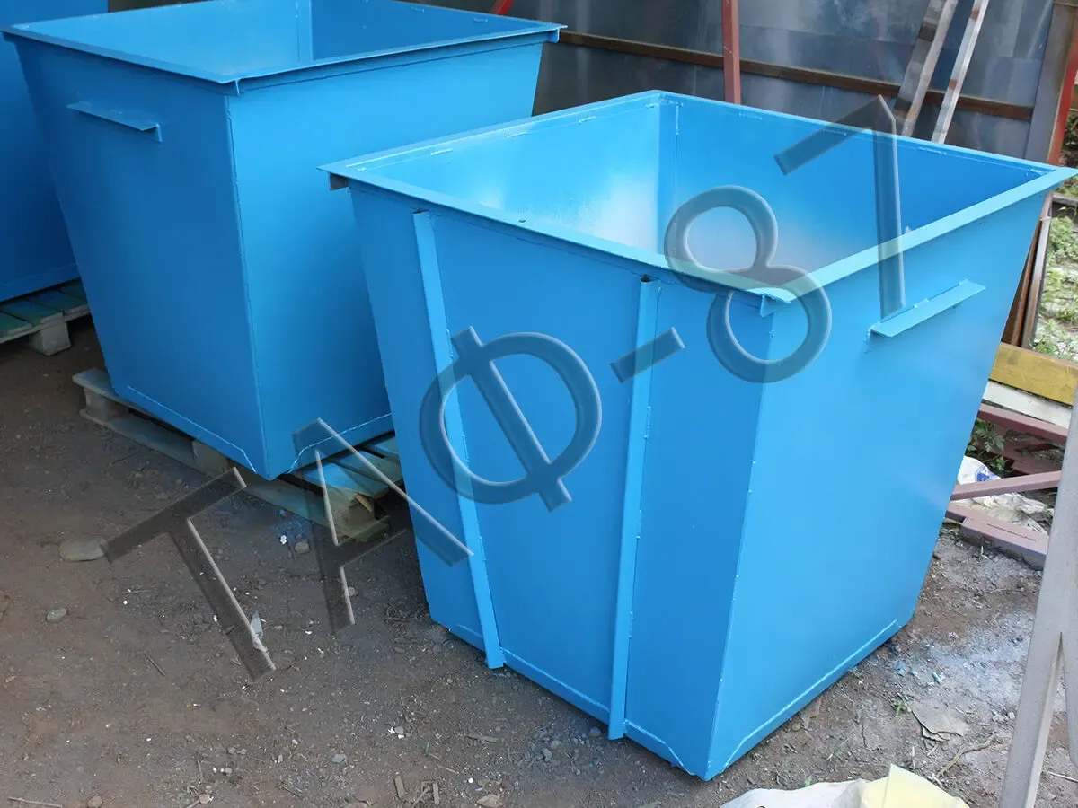 Продам мусорный бак для тбо объемом 0,75 м3 3