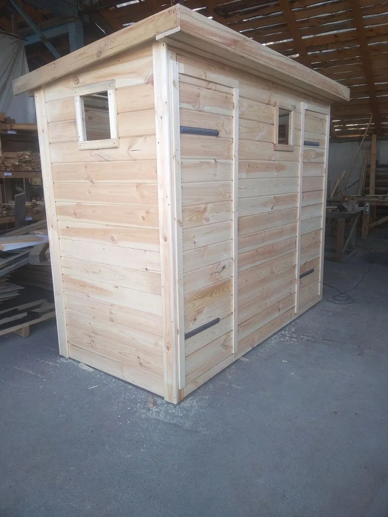 Дачный душ. Дачный туалет. Деревянный туалет. Летняя душевая кабина. 6