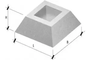 Стакан (фундамент) ФС-1