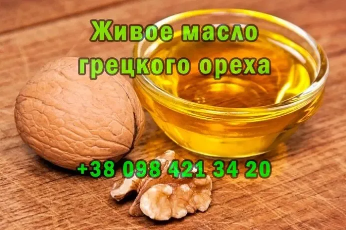 Продам живое масло грецкого ореха 2