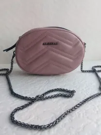 2в1 Овальная сумочка на пояс с цепочкой