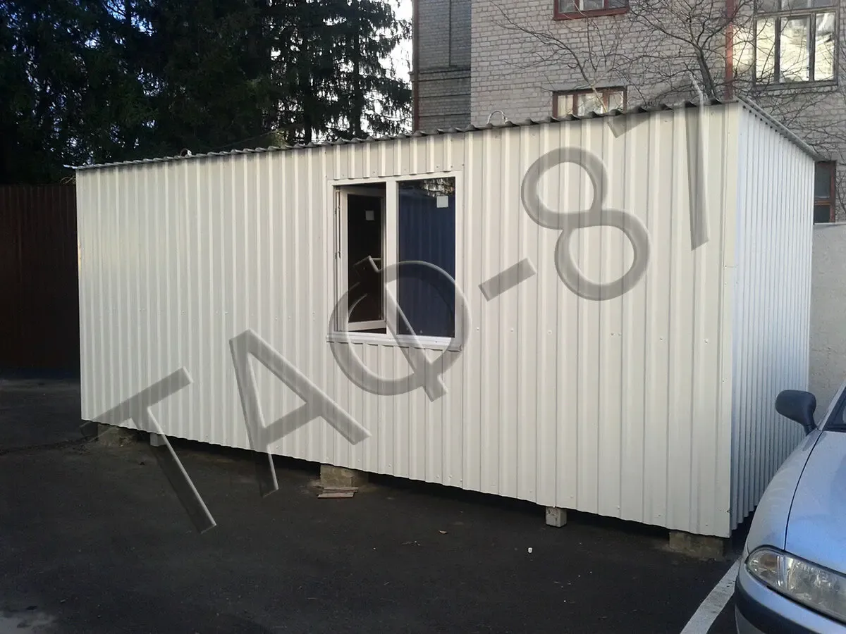 Дачный домик 6х2,6х2,3м, бытовка, садовый домик
