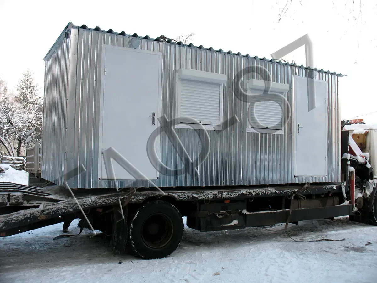 Бытовка строительная 6х2,6х2,3 м, дачный домик, садовый домик