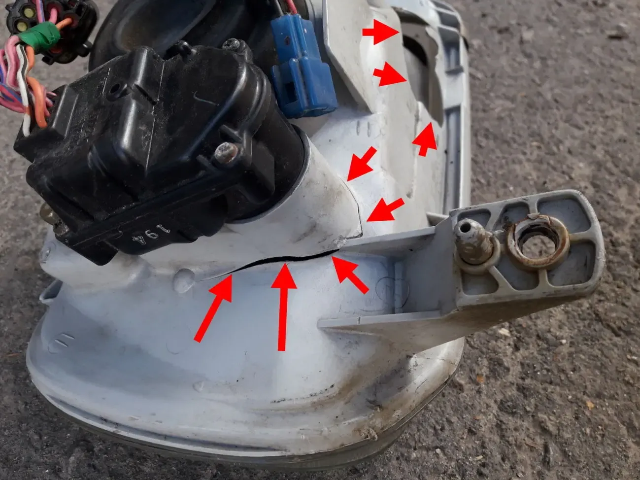 Фары передние Daihatsu Cuore-4  94-99 г 5