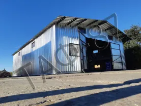 Изготовление прямостенных ангаров