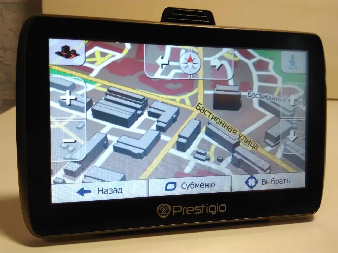 Автомобильный навигатор Prestigio Geovision 5000. Полный комплект! 5