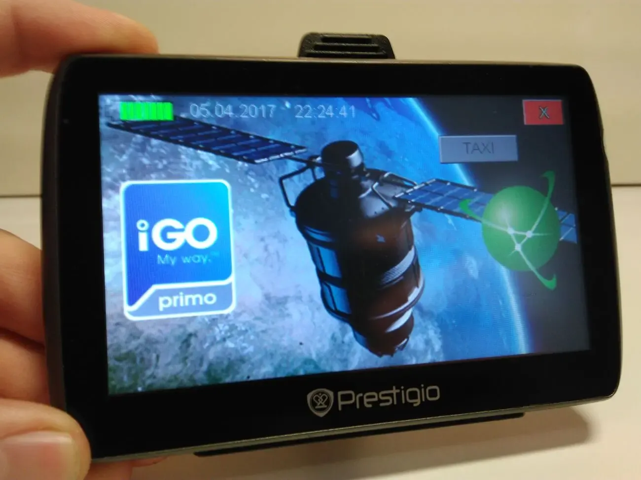 Автомобильный навигатор Prestigio Geovision 5000. Полный комплект! 3