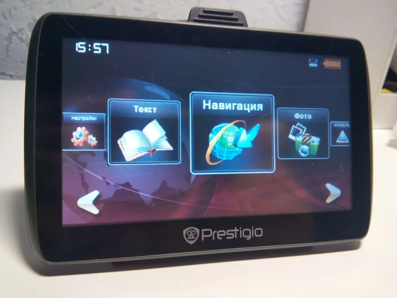 Prestigio Geovision 5000 навигатор с таксометром и новыми картами 3