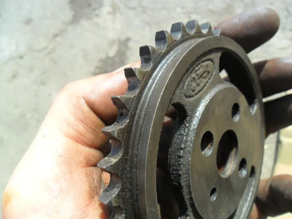 Звездочка распредвала Ford 92BM-6256-AC, 92BM6256, оригинал 10