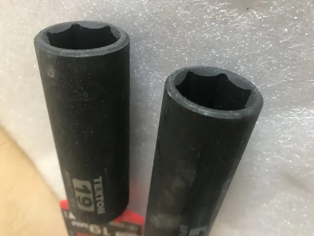 Торцевая удлиненная ударная головка 19мм. 4