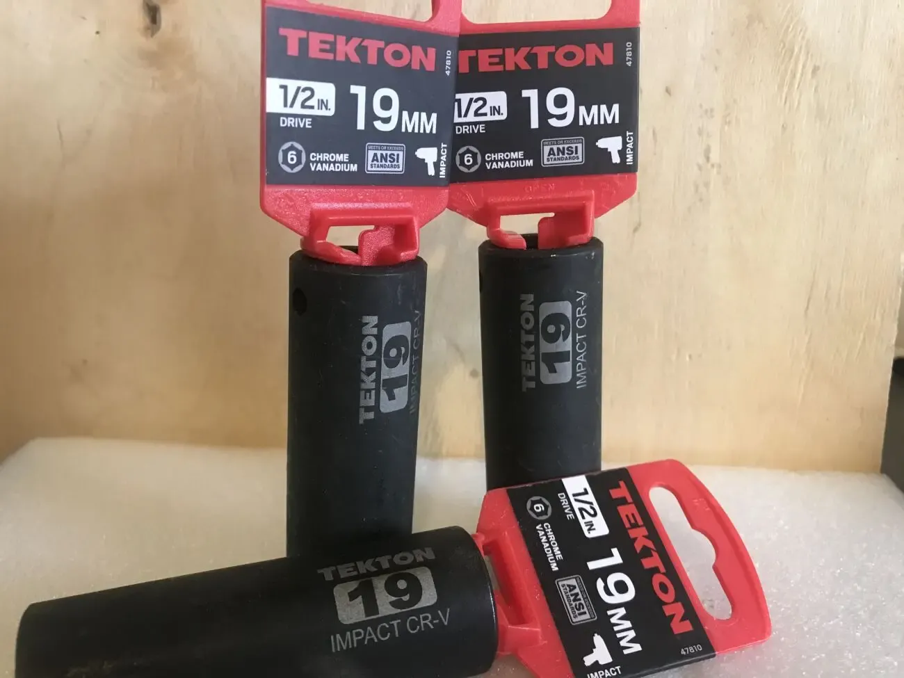 Торцевая удлиненная ударная головка 19мм. 2