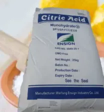 Кислота лимонная в мешках 25кг