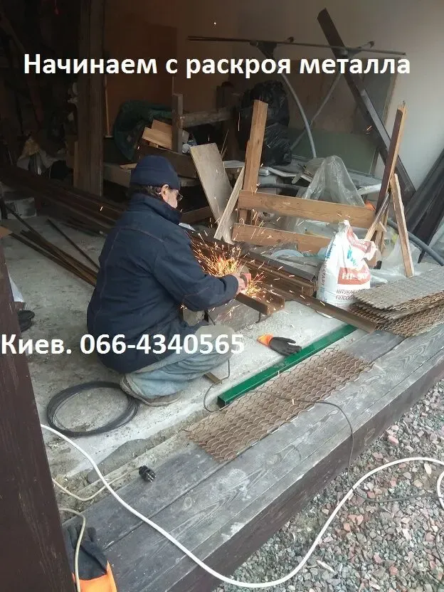 Лестница металлическая, изготовление и монтаж 4