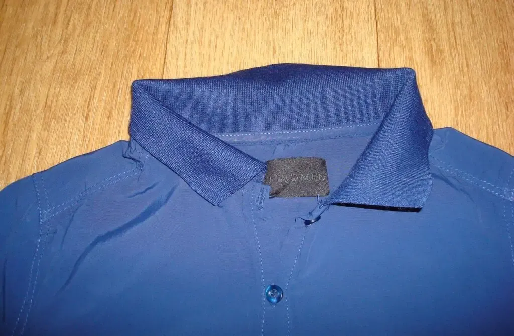 Mafi Women 100 % вискоза Стильная футболка поло женская синий S 5