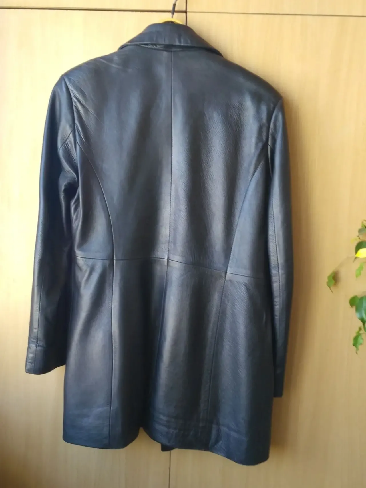 Куртка кожаная женская осенне-весенняя размер 44-46 2