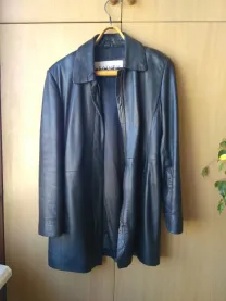 Куртка кожаная женская осенне-весенняя размер 44-46