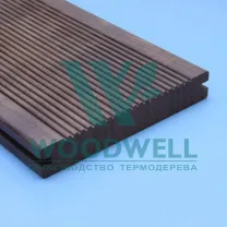 Террасная доска термоясень. Декинг ясень - термодерево - палубная