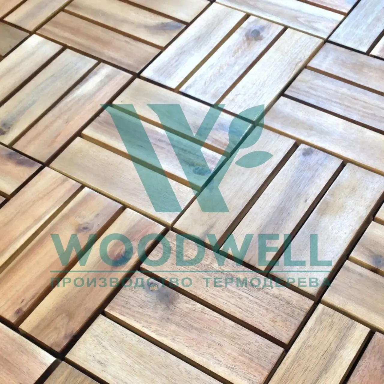 Садовый паркет акация - декинг