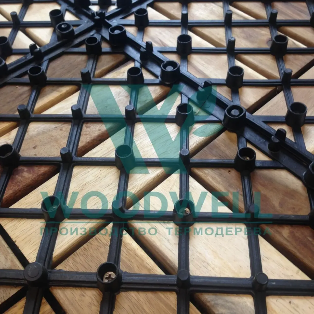 Садовый паркет акация - декинг 2