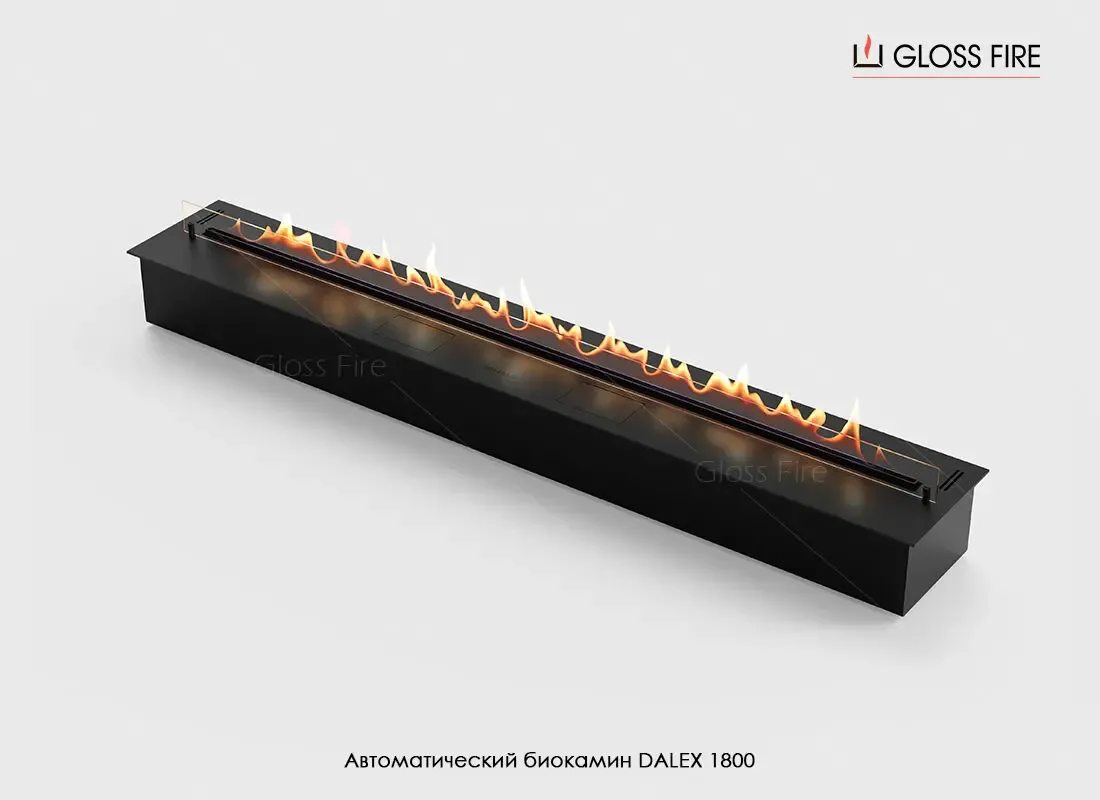 Автоматический биокамин Dalex 1800 ТМ Gloss Fire 3