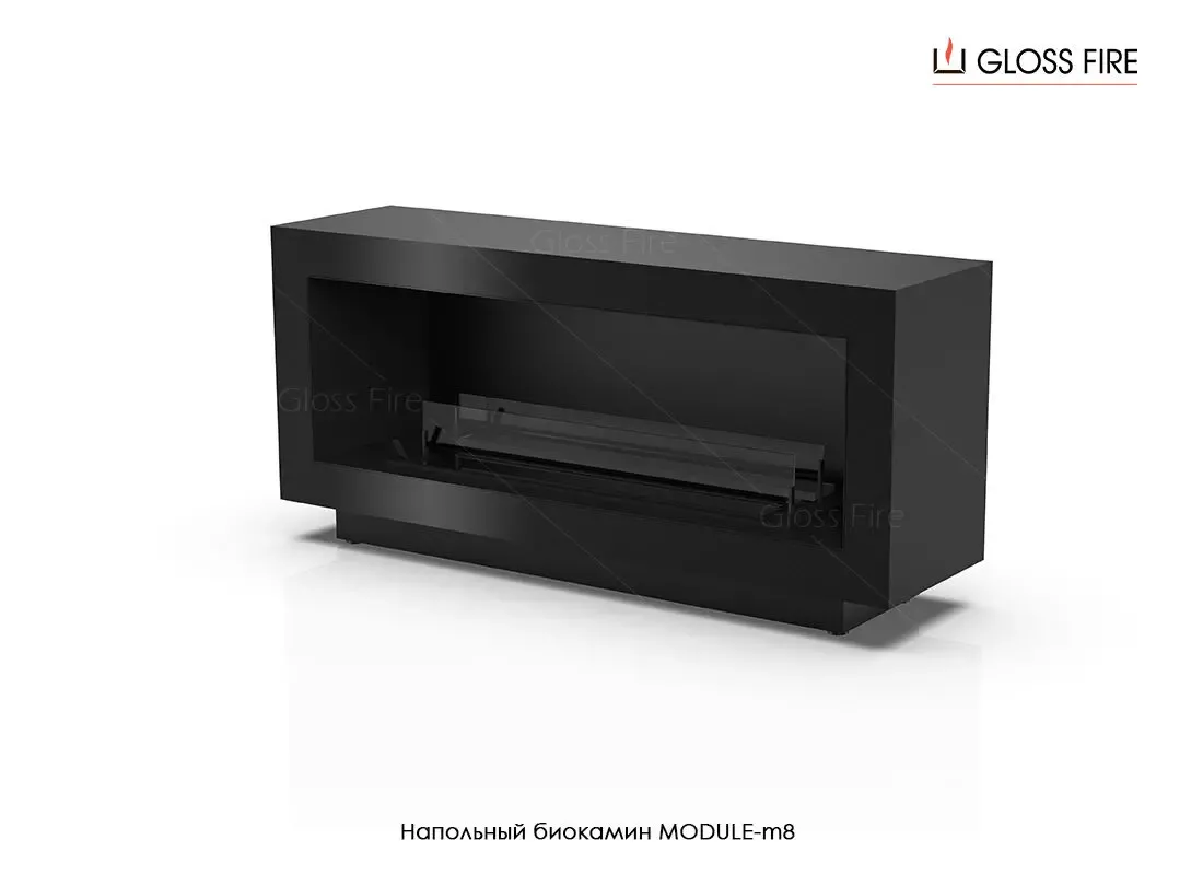 Напольный биокамин Module-m8  ТМ Gloss Fire 2