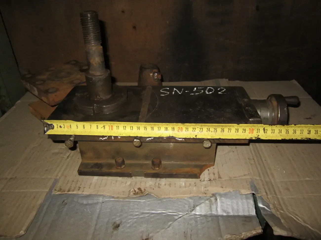 Токарный SN 502 , малая продольная 6
