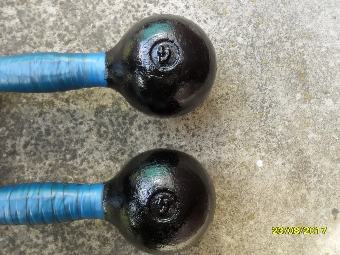 Пара гантелей 4 кг. производства СССР в идеальном состоянии. 5