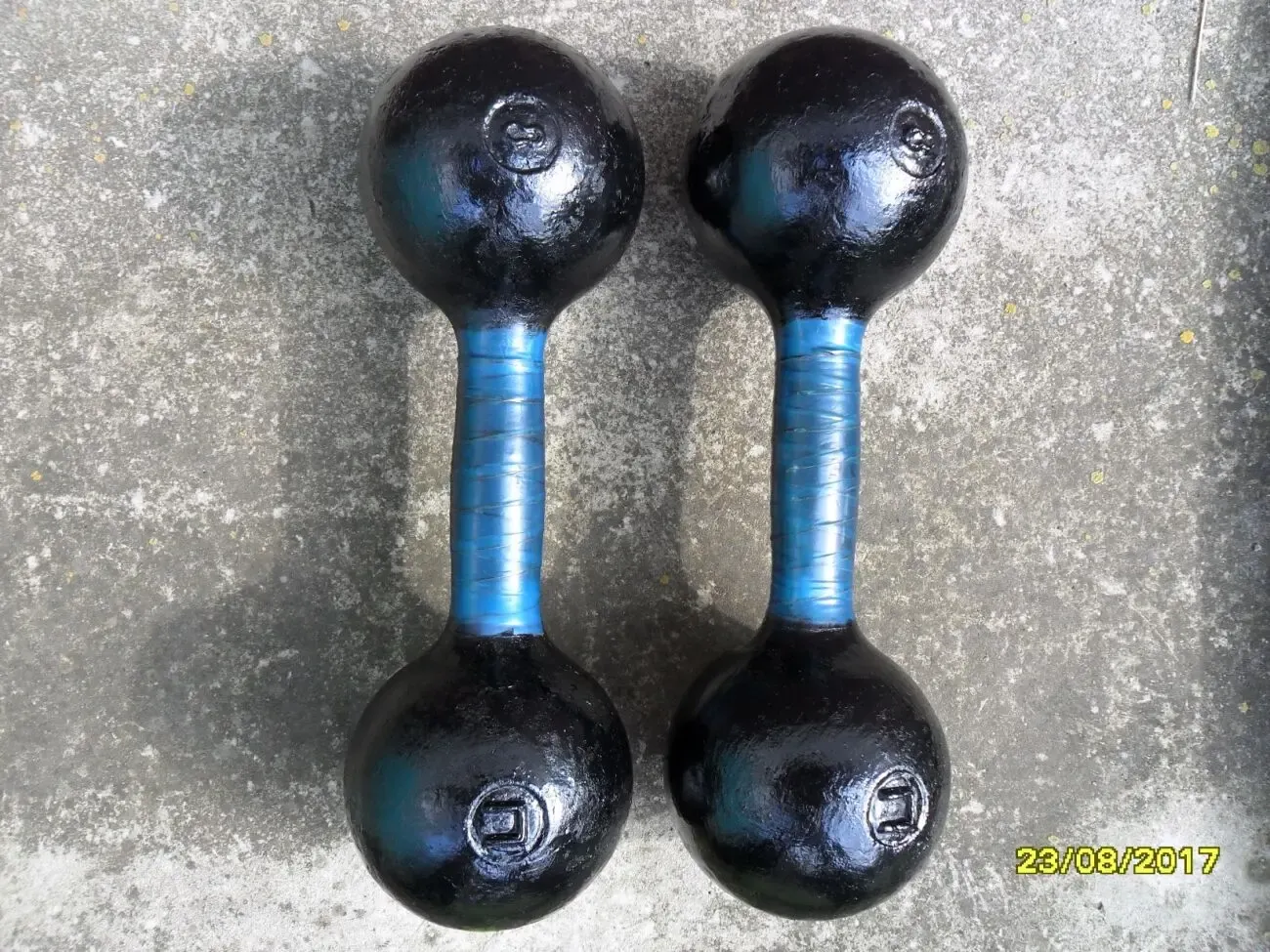 Пара гантелей 4 кг. производства СССР в идеальном состоянии. 3
