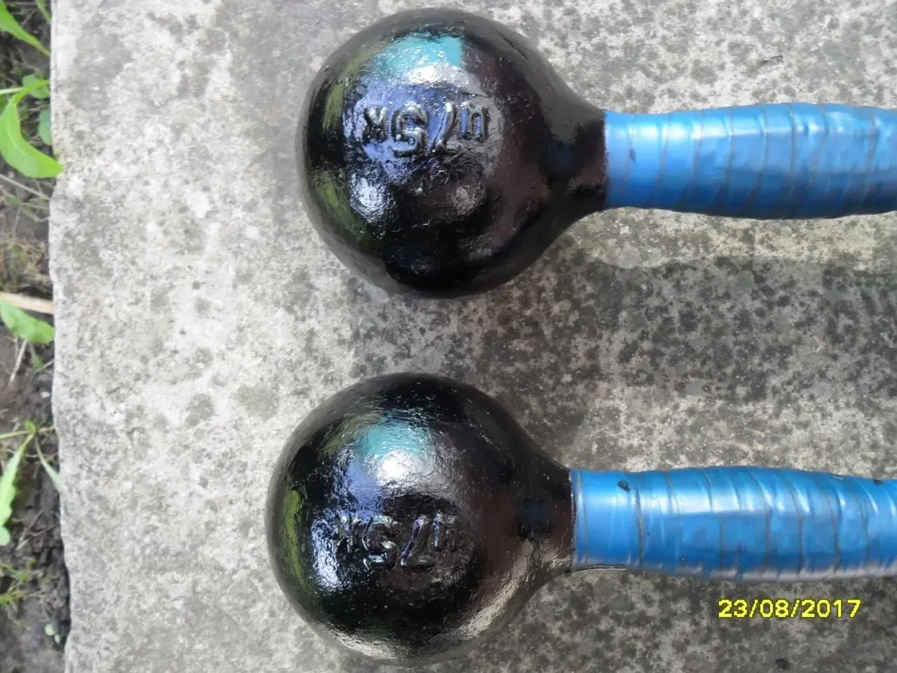 Пара гантелей 4 кг. производства СССР в идеальном состоянии. 4