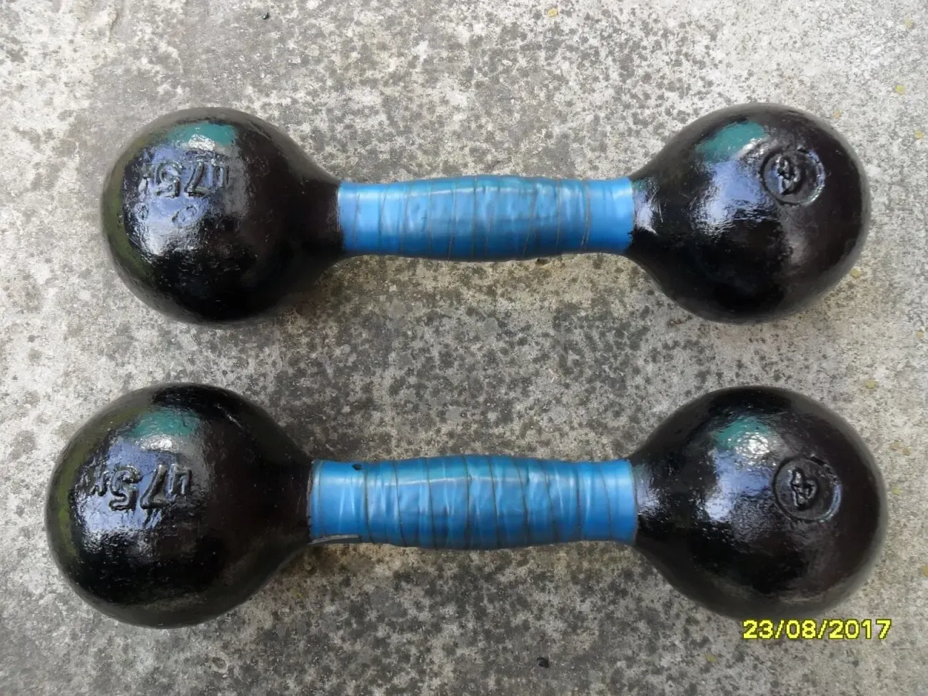Пара гантелей 4 кг. производства СССР в идеальном состоянии. 2