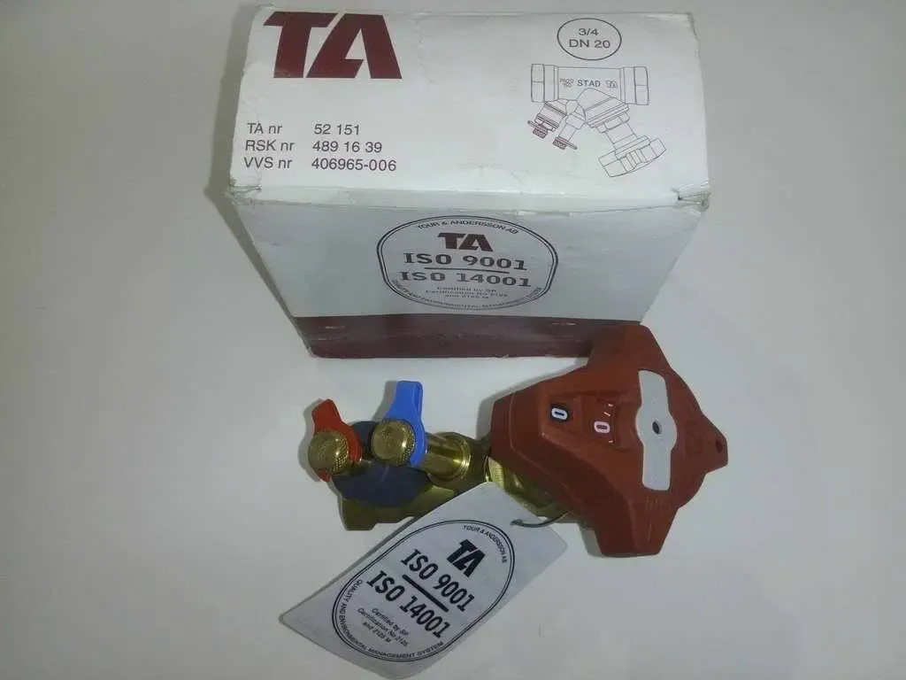 Клапан балансировочный ''TA Hydronics'' STAD 3/4'' 7