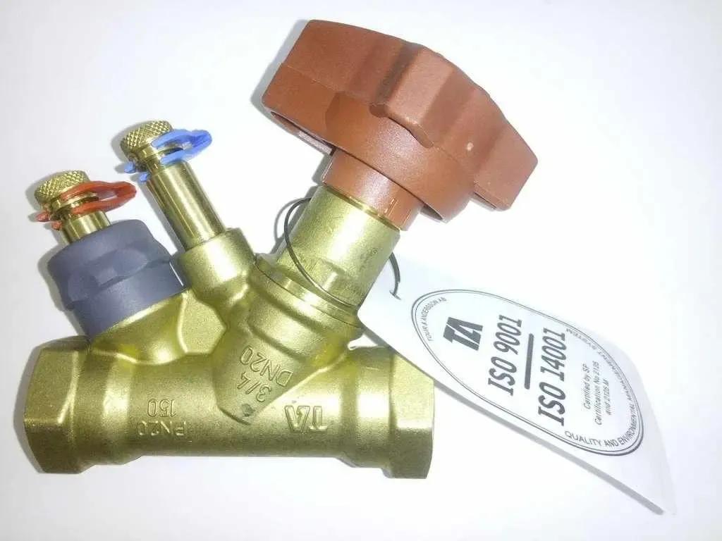 Клапан балансировочный ''TA Hydronics'' STAD 3/4'' 2