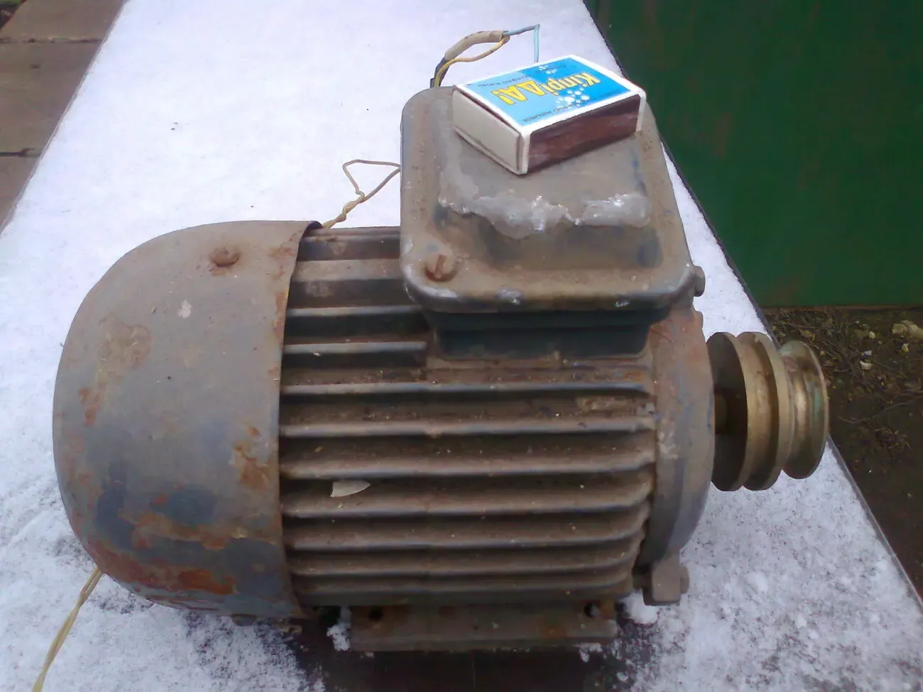 Эл.двигатель 0,75 КВт 1500 об./мин. пр-ва СССР. 3