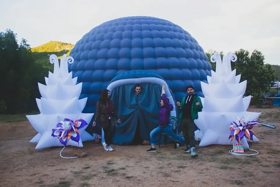 Надувные палатки, ангары, шатры 2