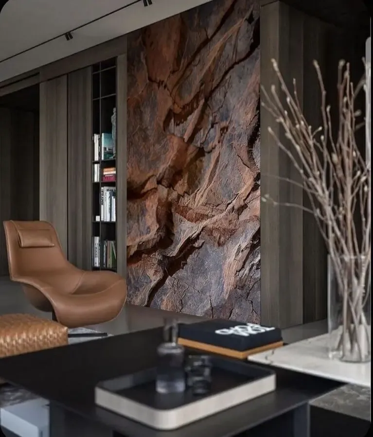 Скала дизайн интерьера спальни. Камины, печи, барбекю 7