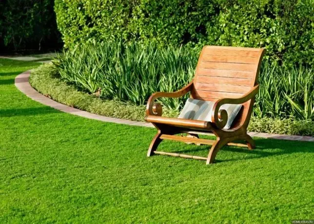 Декоративная трава, искусственный газон 9