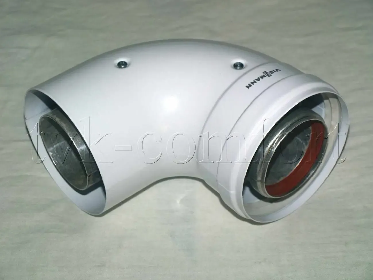 Колено Viessmann Ду 60/100мм. 90*. арт.7194836 5