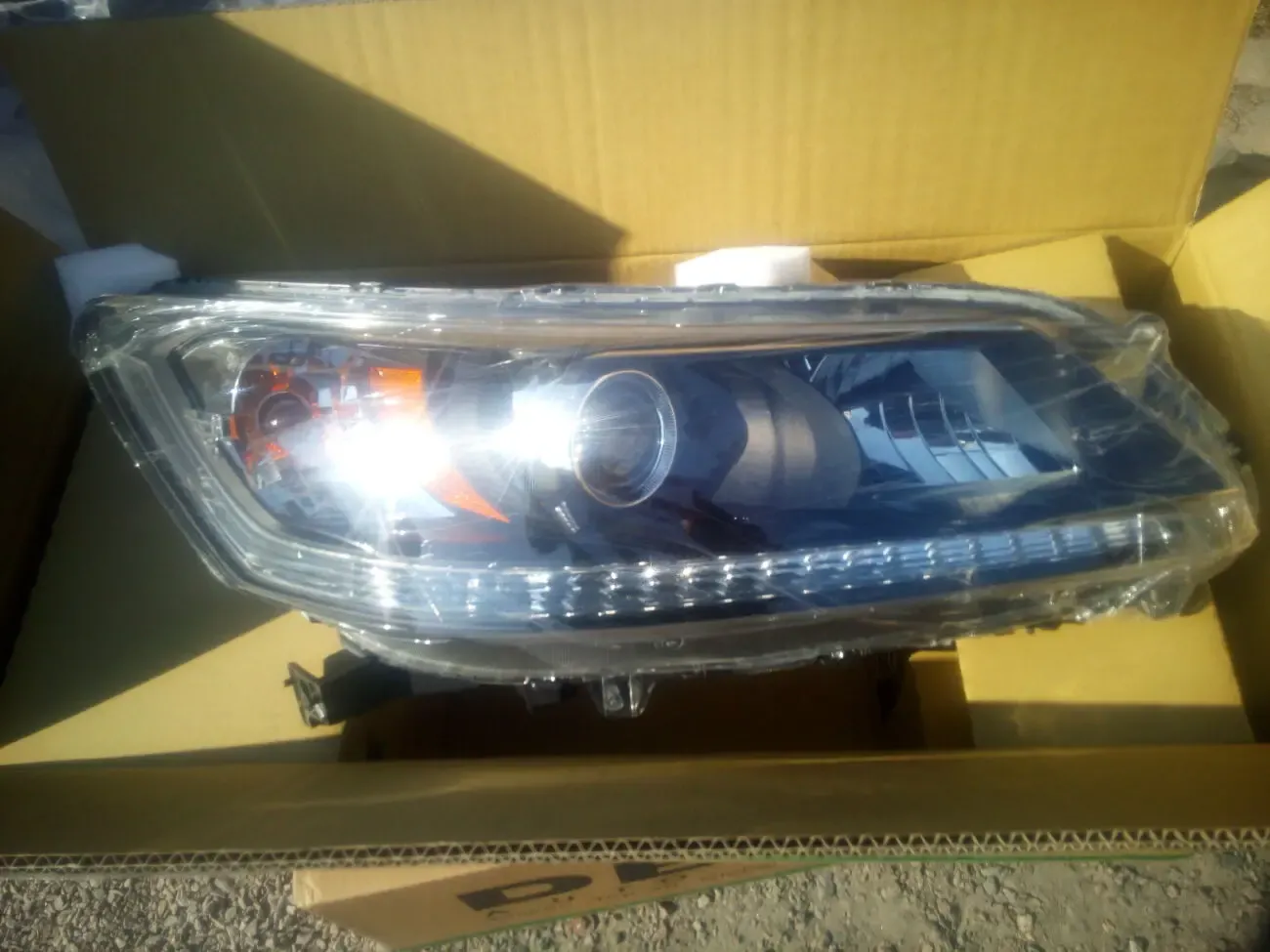 Фара правая Honda Accord 9 седан EUR USA америка с 15 по 17 года запча 3