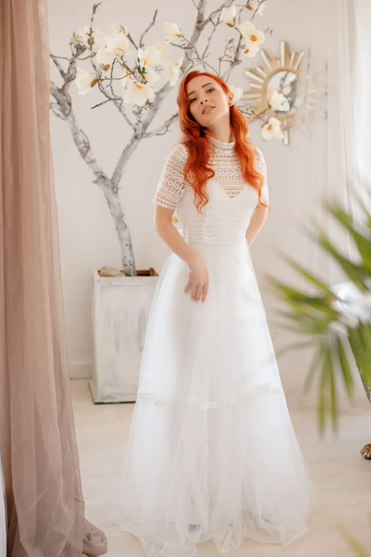 Свадебное платье в стиле БОХО